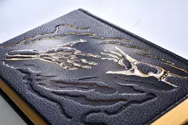 Подарочные книги в кожаном переплете "Достоевский. Лучшее" в 6 томах, в коробах