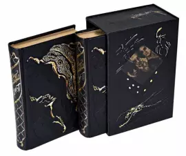 Подарочные книги в кожаном переплете "Достоевский. Лучшее" в 6 томах, в коробах