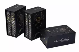 Подарочные книги в кожаном переплете "Достоевский. Лучшее" в 6 томах, в коробах