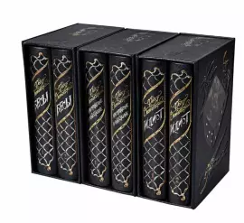 Подарочные книги в кожаном переплете "Достоевский. Лучшее" в 6 томах, в коробах