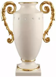 Ваза с ручками "Диана", цвет: сл.кости