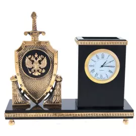 Dolerite table set "Shield and Sword"