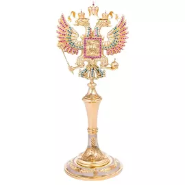 Настольный сувенир "Герб РФ" Златоуст
