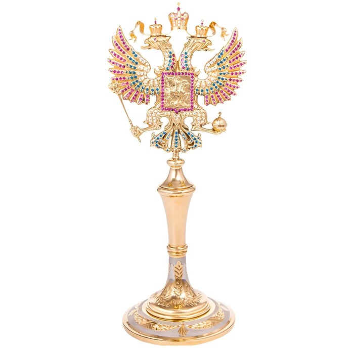 Desktop souvenir "Coat of Arms of the Russian Federation" Zlatoust