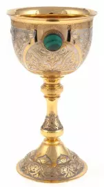 Кубок "Цесаревич" с малахитом, Златоуст