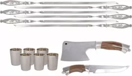 Набор шашлычный "Глухарь" на 6 персон, Златоуст