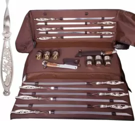 Набор шашлычный "Глухарь" на 6 персон, Златоуст