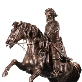 The author's bronze sculpture "Ermak"