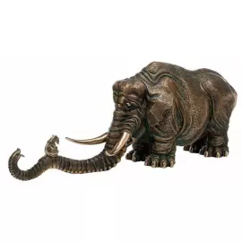 Авторская скульптура из бронзы "Слон"