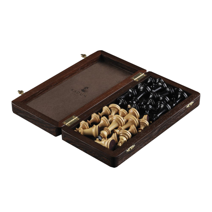 Chess from wenge "Yacht" magnetic mini