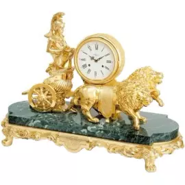 Golden Chariot with Lions watch