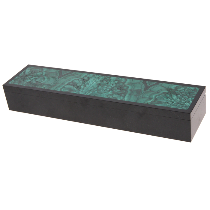 Paper knife "Elite" (malachite)