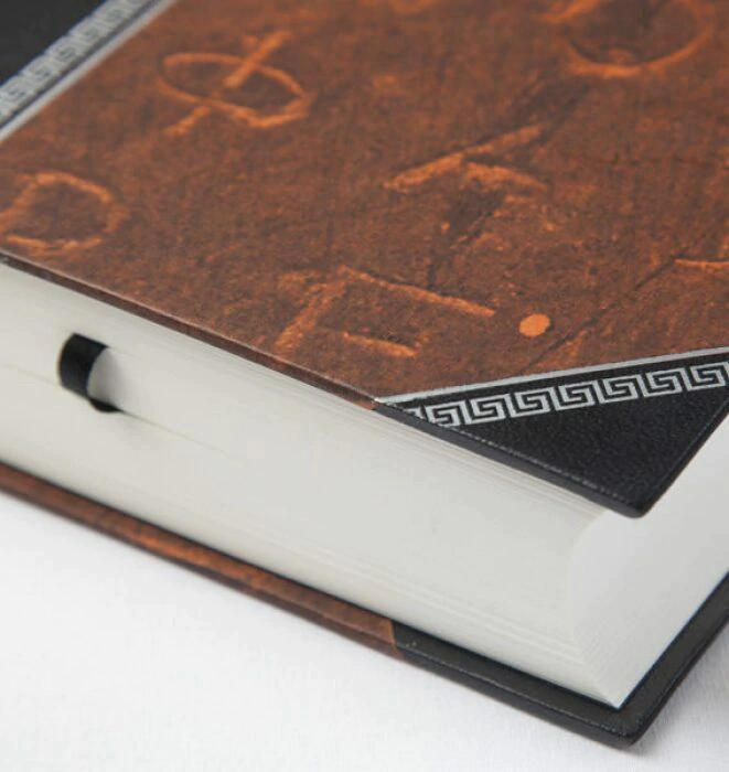 Leather-bound books "Alpha and Omega: Ancient thought" in 3 volumes