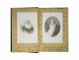 Книга в кожаном переплёте "Записки" С.Г.Волконский Книга в кожаном переплёте "Записки" С.Г.Волконский