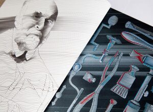 Книга в кожаном переплёте "Вопросы жизни" Н.И.Пирогов