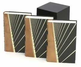 Книги в кожаном переплёте "Подвиги человеческого ума" в 3-х томах Книги в кожаном переплёте "Подвиги человеческого ума" в 3-х томах