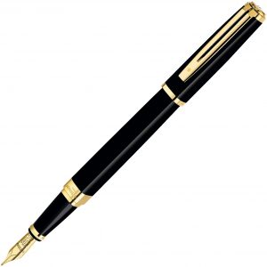 Fountain pen "Exception" Slim Black GT F