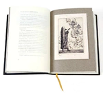 The leather-bound book "Favorites" by R. Kipling