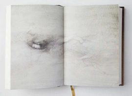 The leather-bound book "The Road of Transformations" by D.Rumi