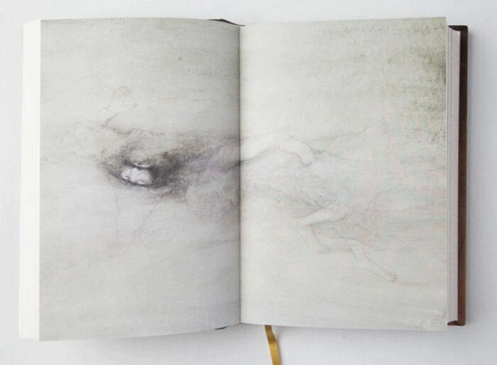 The leather-bound book "The Road of Transformations" by D.Rumi