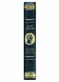 Книга в кожаном переплёте "Наедине с собой. Размышления" Марк Аврелий Книга в кожаном переплёте "Наедине с собой. Размышления" Марк Аврелий