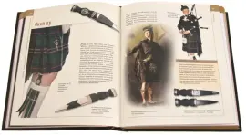 Подарочная книга в кожаном переплёте "Энциклопедия оружия"