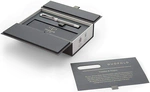Roller pen "Duofold" Prestige Ruthenium Chiseled CT F