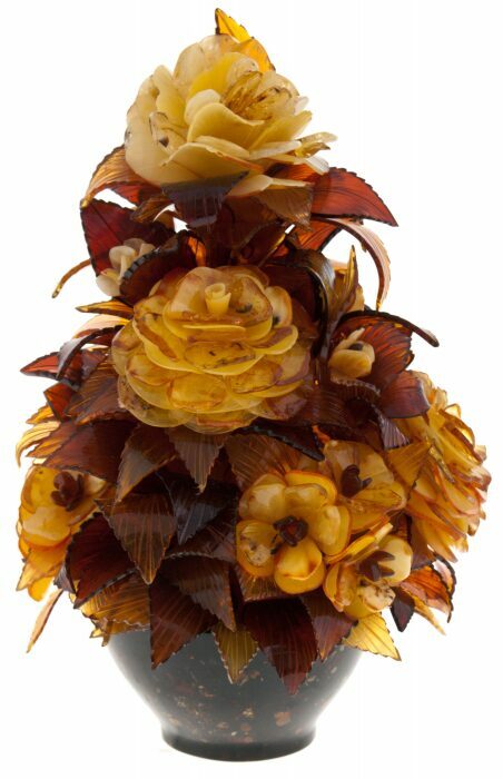 Букет из янтаря "Притяжение"