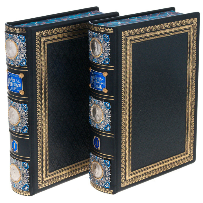 Gift book "Tales of the Russian land" with overlays