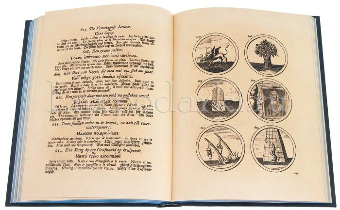 Подарочная книга "Symbola et emblemata" в коробе