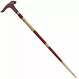 Трость со стилетом "Царь зверей" Златоуст