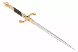 Стилет "Держава" с фианитами, Златоуст