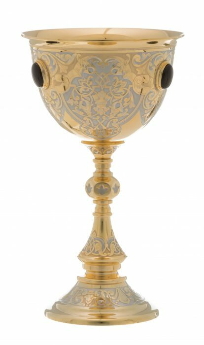 Tsarevich Cup with black agate