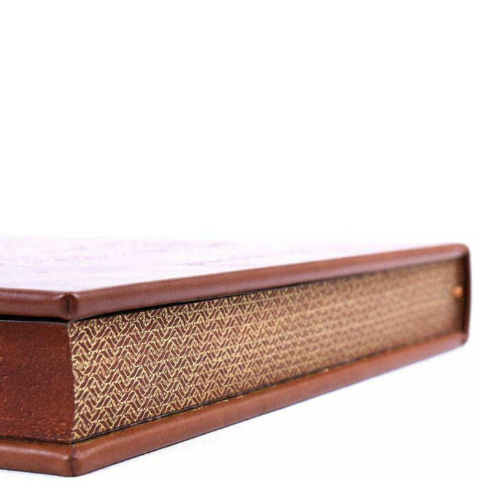 Leather-bound books "Architectural encyclopedia of the second half of the XIX century" in 7 volumes