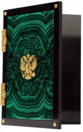 Папка для бумаг "Малахитовая" Папка для бумаг "Малахитовая"