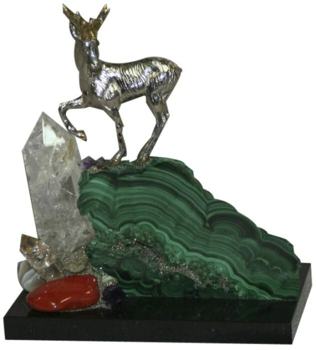 Bronze statuette "Silver hoof"
