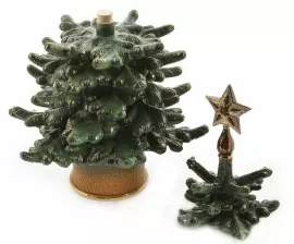 The "Christmas Tree" damask (12 toys and a pump)