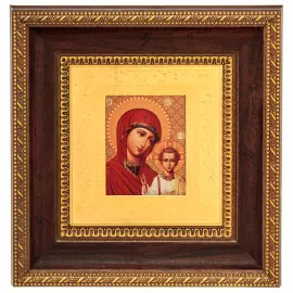 Икона "Богородица Казанская" Златоуст