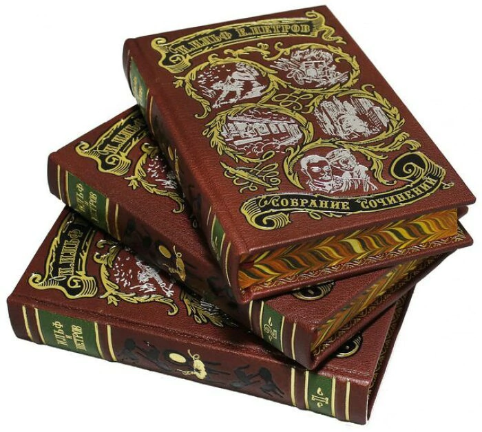 Gift books "Ilf I., Petrov E. Collected works" in 5 volumes