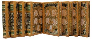 Gift books "Sholokhov M. Collected works" in 8 volumes