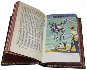 Подарочные книги в кожаном переплете "Генри О.  Сочинения" в 3 томах