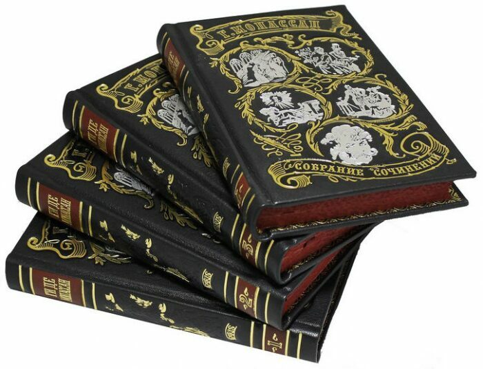 Gift books "Guy De Maupassant. Collected works" in 7 volumes