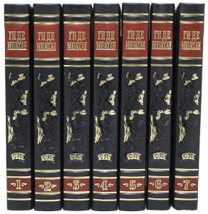 Gift books "Guy De Maupassant. Collected works" in 7 volumes