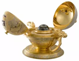 Настольный сувенир "Гирокомпас" малый, Златоуст