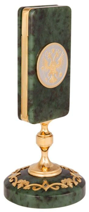 Desktop business card holder "Jade"