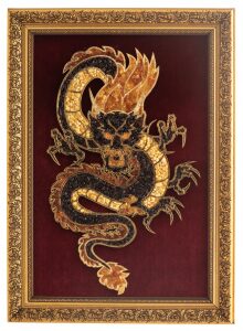 Amber panel "Dragon"