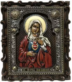 Икона из дерева "Святая Мария Магдалина"