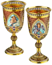 Набор свадебных бокалов "Ангелы"