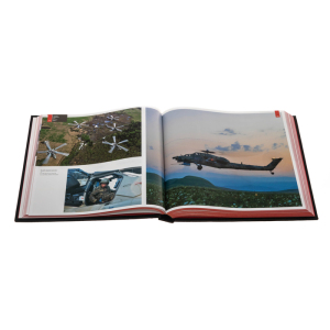 Leather-bound gift book "Russian Army" with overlays