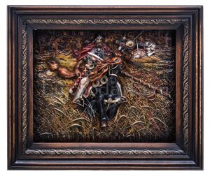 Panel "Peresvet" oak